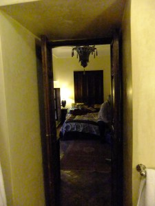 The view from the bathroom.